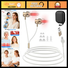 2-in-1 Red Light Therapy Device for Ears  Nose, 650nm LED, Sinus Relief  Relax