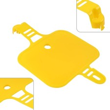 Yellow Front Number Plate For CRF50 50 110cc 125cc 150cc PIT PRO Trail Dirt Bike