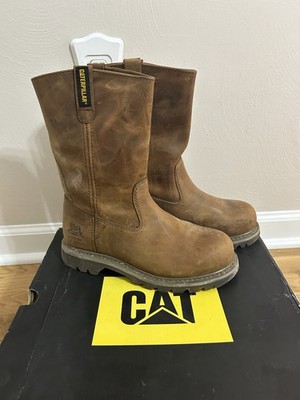 Women s Caterpillar Cat Steel Toe Boots Size 8
