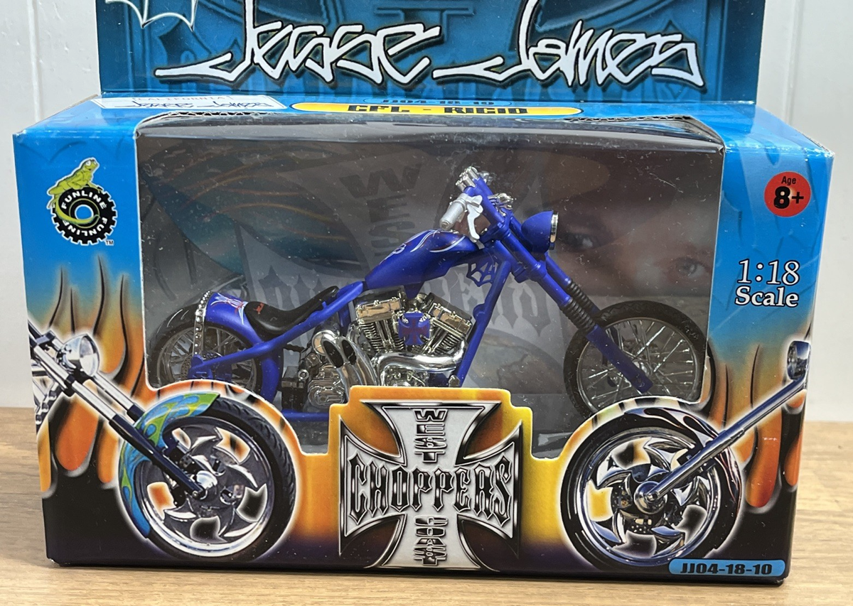 Jesse James West Coast Choppers JJ04 CFL - Rigid - Die Cast 1:18