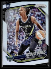 2025 Panini Prizm WNBA #83 Aziaha James Silver Prizms