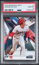 2018 BOWMAN'S BEST #1 SHOHEI OHTANI ROOKIE RC PSA 10
