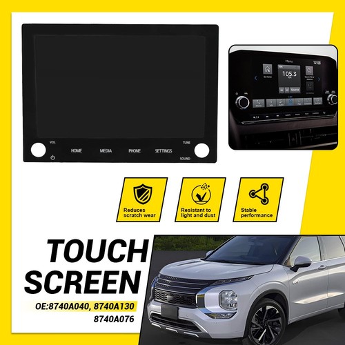 8" LCD Touch Digitizer Screen Radio Display Fit 2019-2022 Mitsubishi Outlander