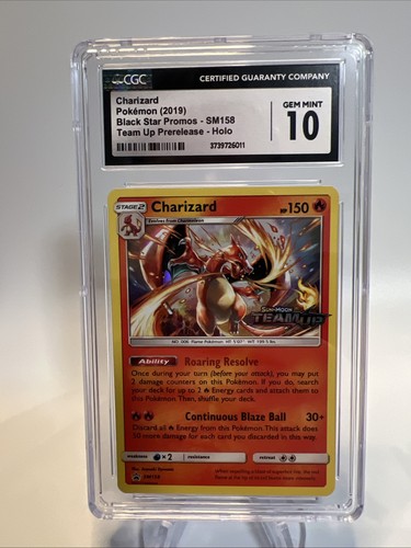 Charizard graded CGC 10 for sale on eBay