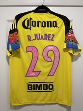 Ramon Juarez #29 Mens LARGE Adidas Club America Home Breast Pink Fan Jersey