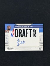 2010-11 Panini Prestige #23 Trevor Booker NBA Draft Class Draft Logo Auto #/399