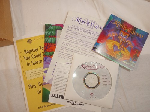 Kings Quest VII ~ The Princeless Bride ~ Versione 2.0 ~ CD PC ~ 1995 ~ OEJ - Foto 9 di 24