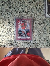 2026 Bowman Paper Border Fuchsia parallel /299 Michael Harris II Atlanta Braves