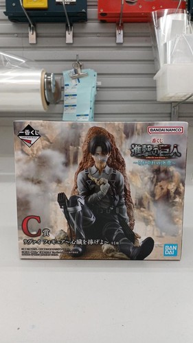 Levi Figure Offer Your Heart Model Number Ichiban Kuji Attack on Titan C Prize B