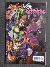 Street Fighter vs. Darkstalkers #1A Udon Comics 2017 Capcom NM Morrigan Chun Li