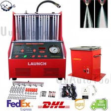 Launch CNC602A Auto Petrol 6 Cylinder Ultrasonic Injector Cleaner Tester