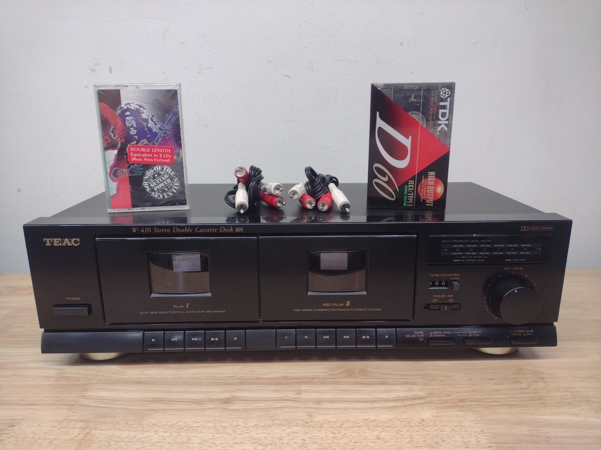 ラジオ・コンポ Teac A-410 stereo cassette deck Teac A-410 stereo cassette deck 【公式通販】