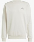 Adidas Feel Cozy Embroidered Alumina Fleece Crew Sweatshirt / IY9082 / Size XXL