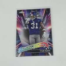 Tyler Nubin 2024 Topps Chrome Football Future Stars #FS-18 New York Giants RC