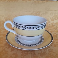 Villeroy & Boch Audun Fleur Jumbotasse mit Unterteller  