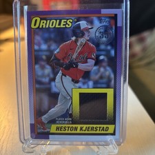 2025 Topps 35th Anniversary Patch Heston Kjerstad T90R-HKT