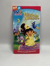 Dora the Explorer Fairytale Adventure VHS Video Tape 2004 Nickelodeon Nick Jr.