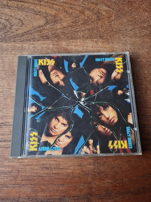 Kiss - Crazy Nights (CD, 1987) West Germany Early Press, Rare Rarität Rock, Metal VG