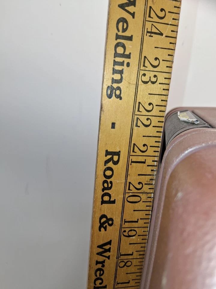 Maleta rígida Samsonite 1987 vintage malva silueta 4 equipaje de mano  Foto 3 de 4