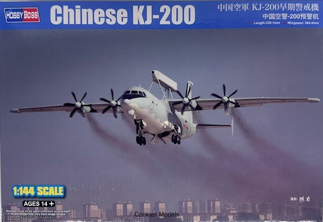 Hobbyboss Chinese KJ-200 1/144 Scale Model Kit 83903