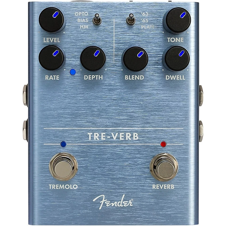 Fender Tre-Verb Tremolo/Reverb Effects Pedal - Image 1 of 2