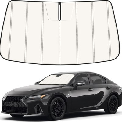 Windshield Sun Shade for Le-xus 2021-2026 Custom Fit Folding UV Heat Blocker