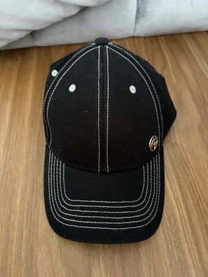 Bunnings Warehouse Black Cap Silver Logo Adjustable One Size 