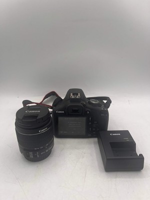 Canon EOS 2000D 24MP EF-S 18-55mm 1:3.5-5.6 DSLR Camera - Black Tested Free Ship