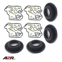 4X Vergaser Reparatursatz Membran Dichtung DüSe FüR Suzuki RF900R 94-1998