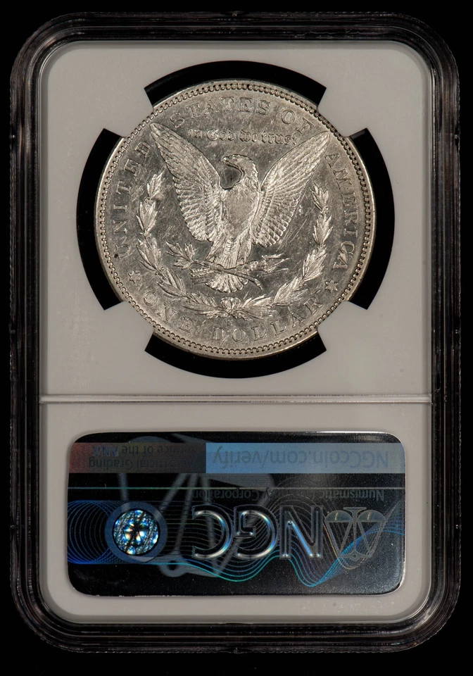 1892-S $1 Morgan Silver Dollar - PQ Key Date - NGC XF 40 - SKU-D5909 - Image 2 of 4