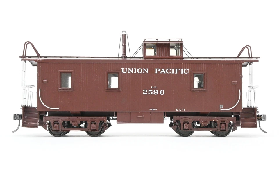 O Brass Sunset Models 3rd Rail UP Union Pacific CA-1 Wood Caboose Factory Paint - Image 3 of 4