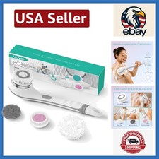 Electric Back Scrubber with Ergonomic Handle - Effortless Cleansing Experience