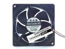 Sanyo 9225 9CM 9A0924S402 24V 0.15A 2-wire Inverter Parker Governor Cooling Fan