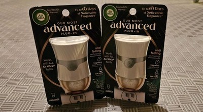 (2) Air Wick Advanced Scented Oil Electrical Plug Diffuser-NIB