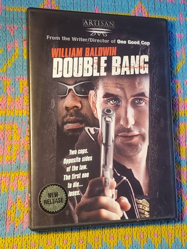 Double Bang (DVD, 2002) w/ Insert OOP Artisan Crime Thriller William Baldwin - Zdjęcie 4 z 8