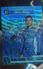 2023 Panini Donruss NASCAR - Optic Race Kings Kyle Larson #5 Carolina Blue Wave