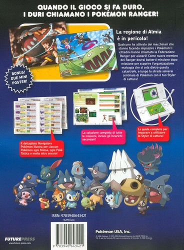Pokemon Ranger Ombre Su Almia - Guida Strategica PRIMA GAMES - Imagen 2 de 2