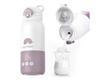 Comfyer Portable Baby Bottle Warmer for Travel, Portable Milk Warmer
