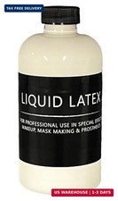 Liquid Latex 2 oz - Professional Grade for Special Effects Makeup and Mask Makin