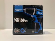 Draper 10.8v (12v Max) Li-Ion Cordless Drill Driver 70258 Body Only New Sealed
