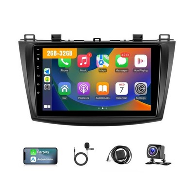 Leadfan Car Stereo for Mazda 3 2009 2010 2011 2012 2013 Radio with Wireless C...