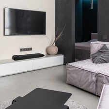 Protective Dust Cover for Bose TV Speaker Soundbar Black Nylon Wrapped Edges