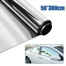 Uncut Roll Window Tint Film VLT 50% 20"x 10'ft Feet Car Home Office Glass Silver