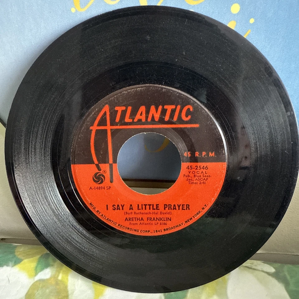 Used 45 Aretha Franklin The House That Jack Built Vinyl Record Atlantic 45-2546 - Image 2 of 3