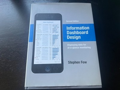 Information Dashboard Design : Displaying Data for at-a-Glance Monitoring by...