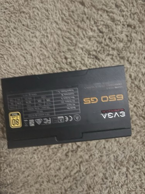 #ad EVGA SuperNOVA 650 G5 80 Plus Gold 650W Fully Modular Power Supply $120.00