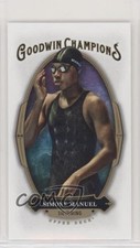 2020 Upper Deck Goodwin Champions Mini Blank Back Simone Manuel #17 3x1
