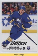 2024-25 Upper Deck Fleer Ultra Silver Foil Zach Benson #38 READ 1t5t