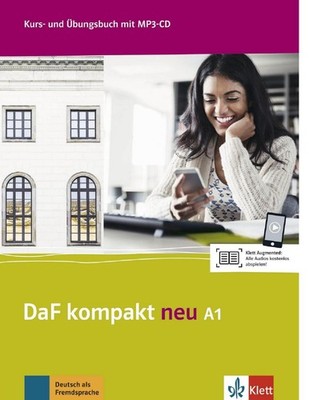 DaF kompakt neu in 3 Banden: Kurs- und Ubungsbuch A1 + MP3-CD by Sabine Schluter