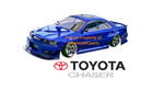 1:10 RC Clear  Body KIT -Toyota JZX100 Chaser Shell + decals+ extras 200mm